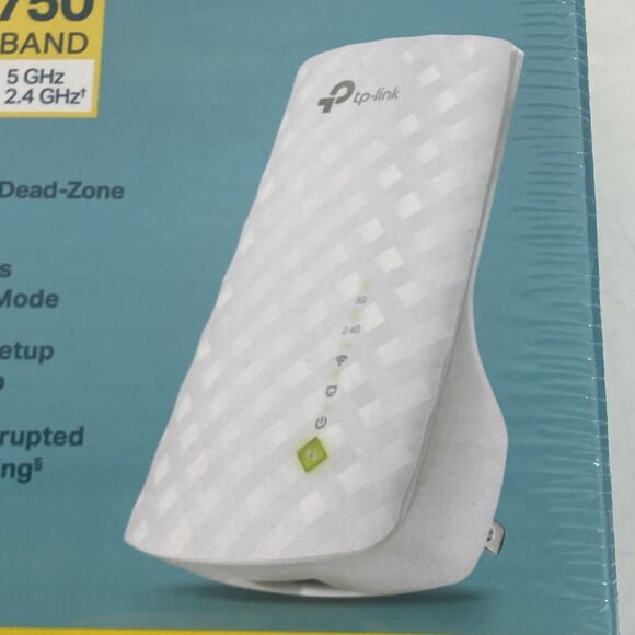 TP-LINK AC750 Dual Band 433 Mbps Mesh WiFi Range Extender Works W/ Any Router - Picture 6 of 7